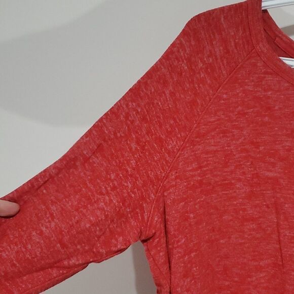 buffalo large crew neck red long sleeve sweater - Picture 4 of 7